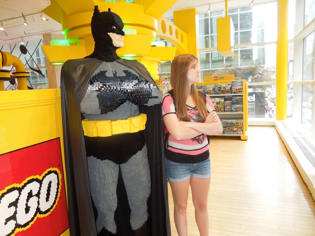 Kelsey and Lego Batman