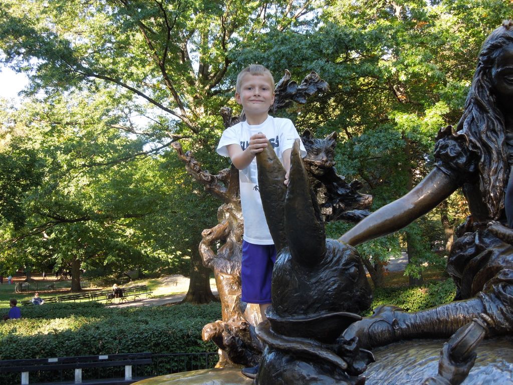 Jared with the White Rabbit