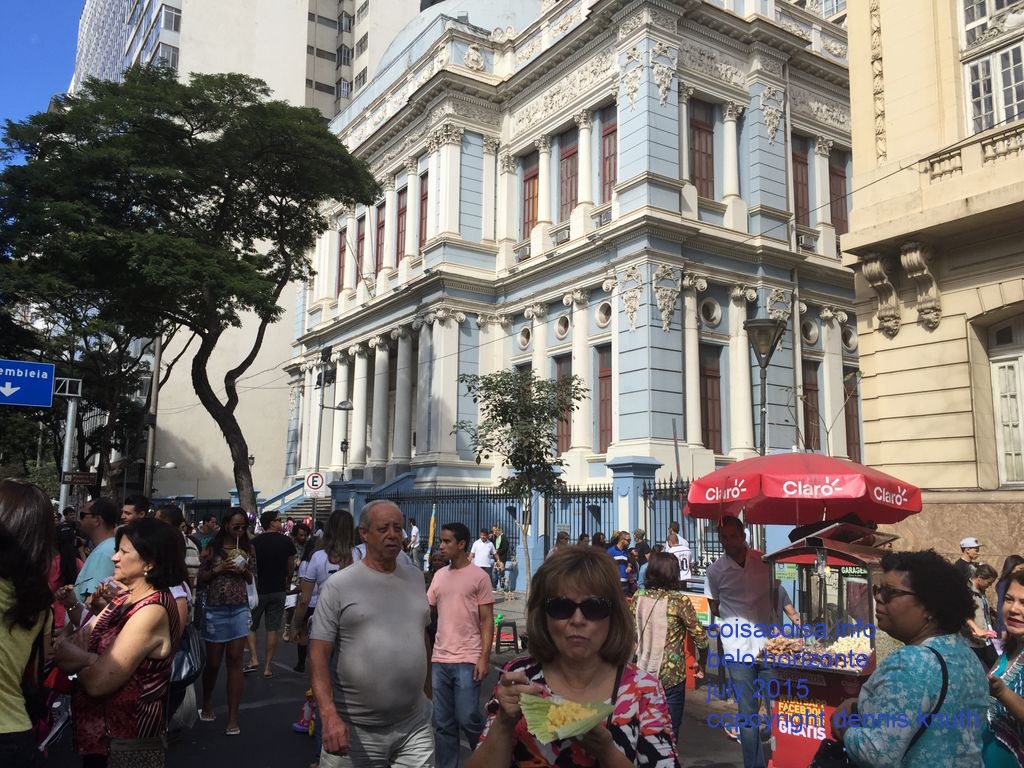 Palace near the street fair