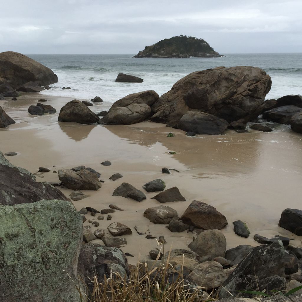 More rocks on the beach