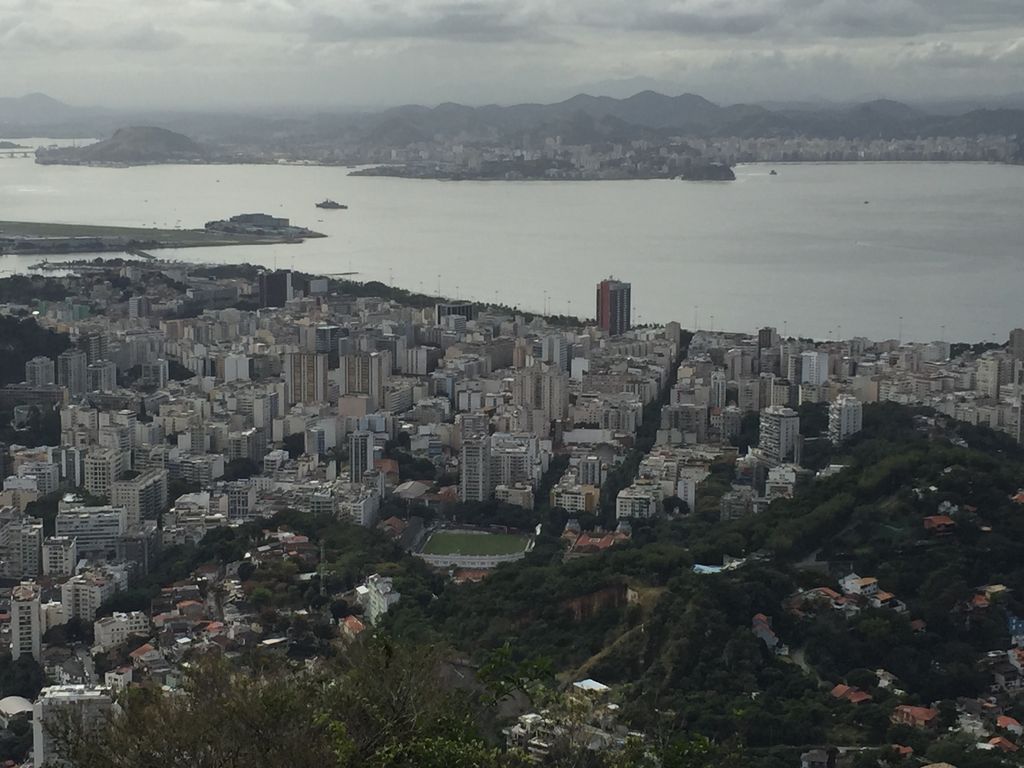 The bay in Rio from Corcovado