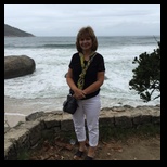 Sharon on Prainha Beach