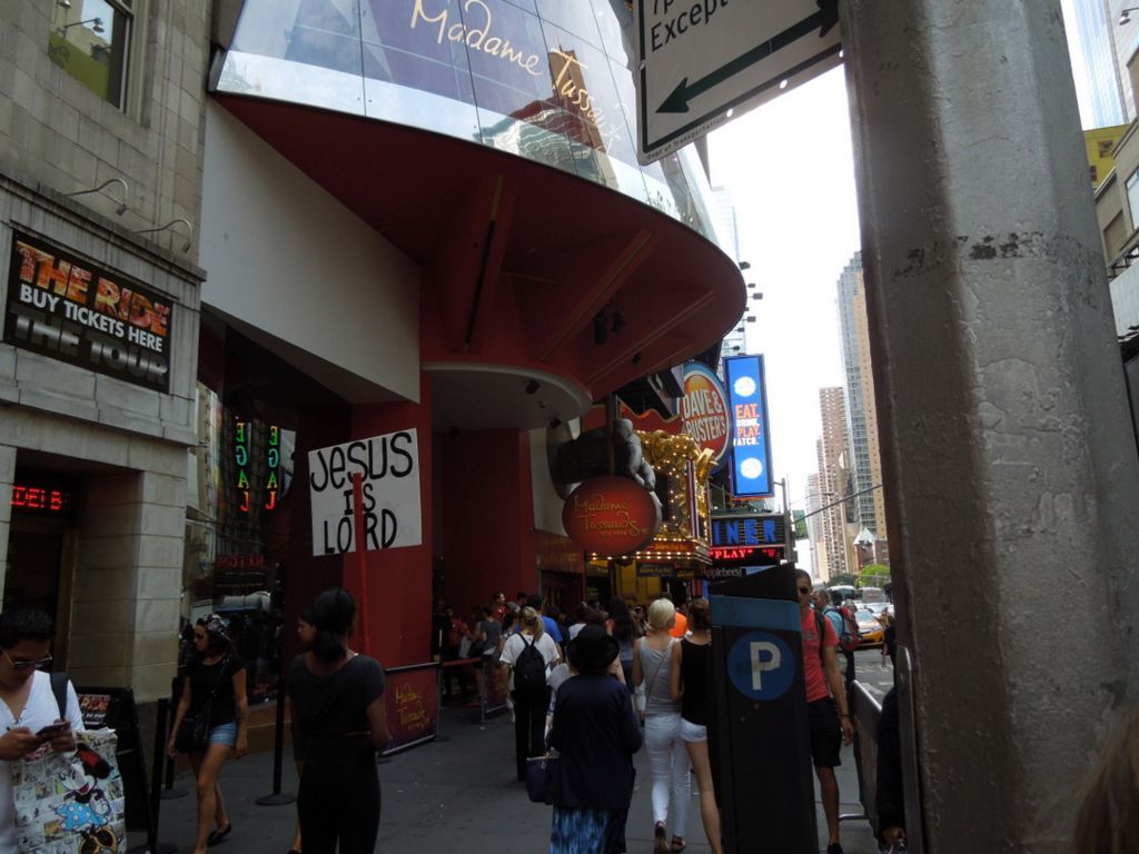 Entrance to Madame's Tussaud's Wax Museum