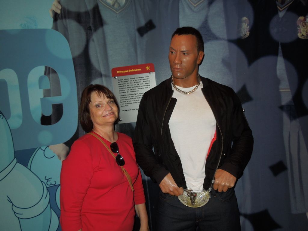 The Rock Dwayne Johnson and Sherri 