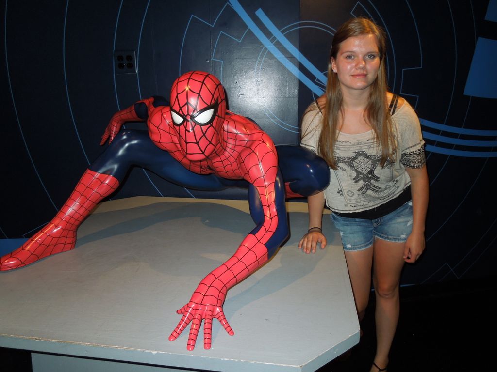 Spiderman and Kelsey