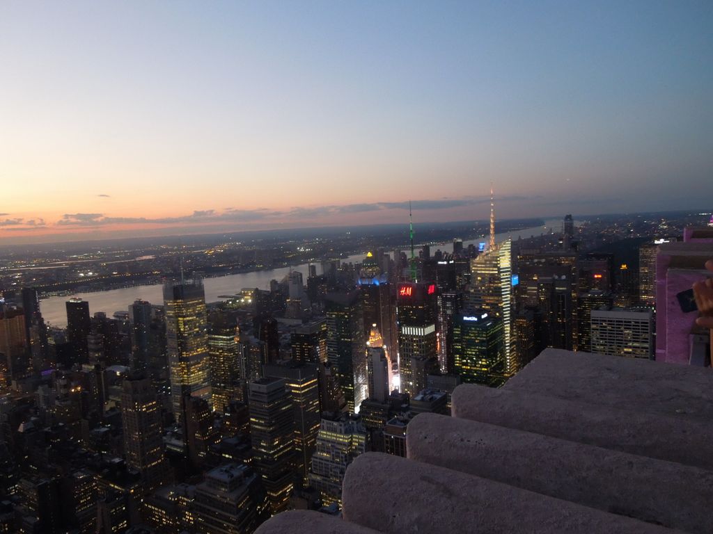 New York City Lights up