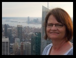 Sherri at the Top of the Rock