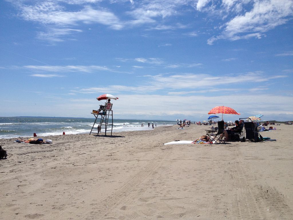 Lifeguard at Riis Park Beach