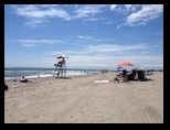 Lifeguard at Riis Park Beach