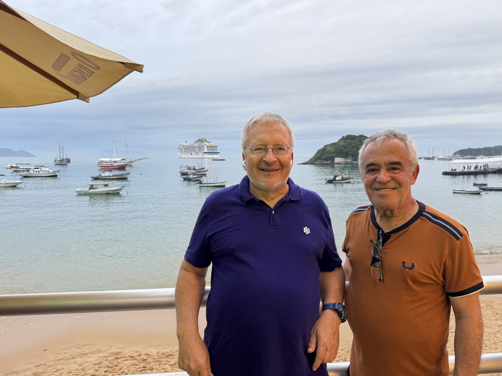 Dennis Knuth and Helton Depaulo in Buzios