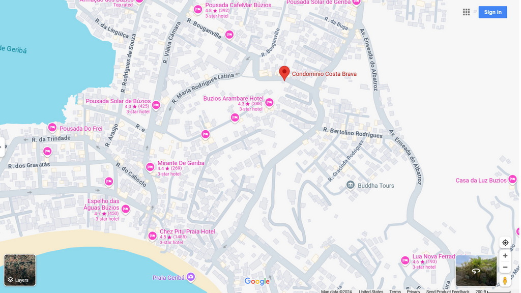 Map to our Condo