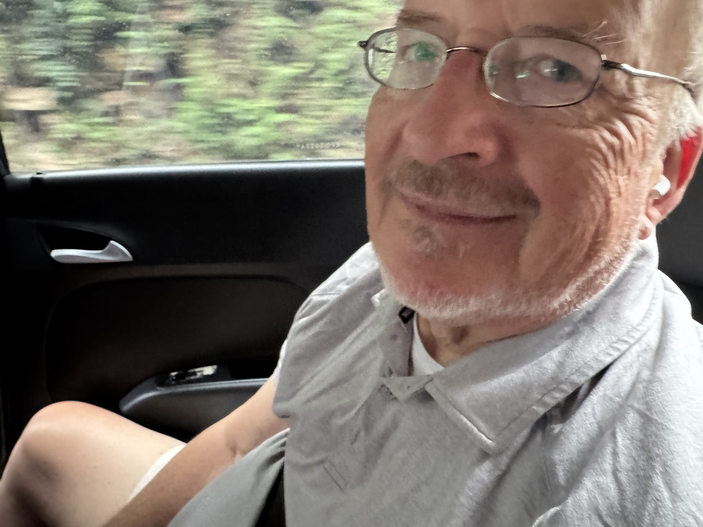 Dennis on the way back from Buzios