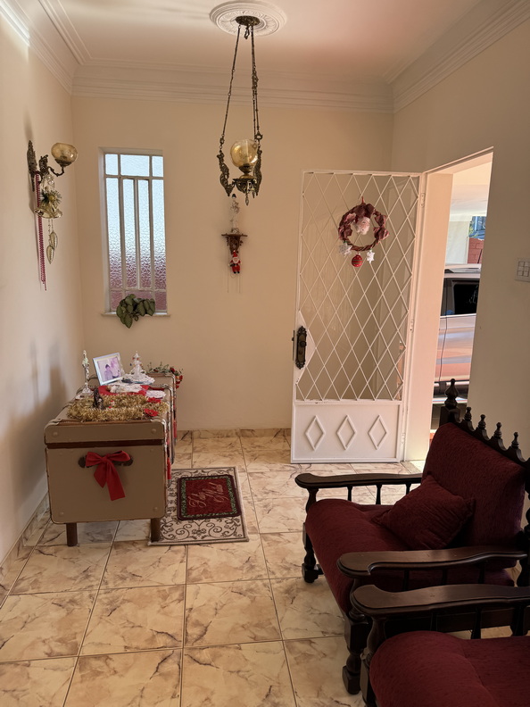 Entrance Door to the 1960s House
