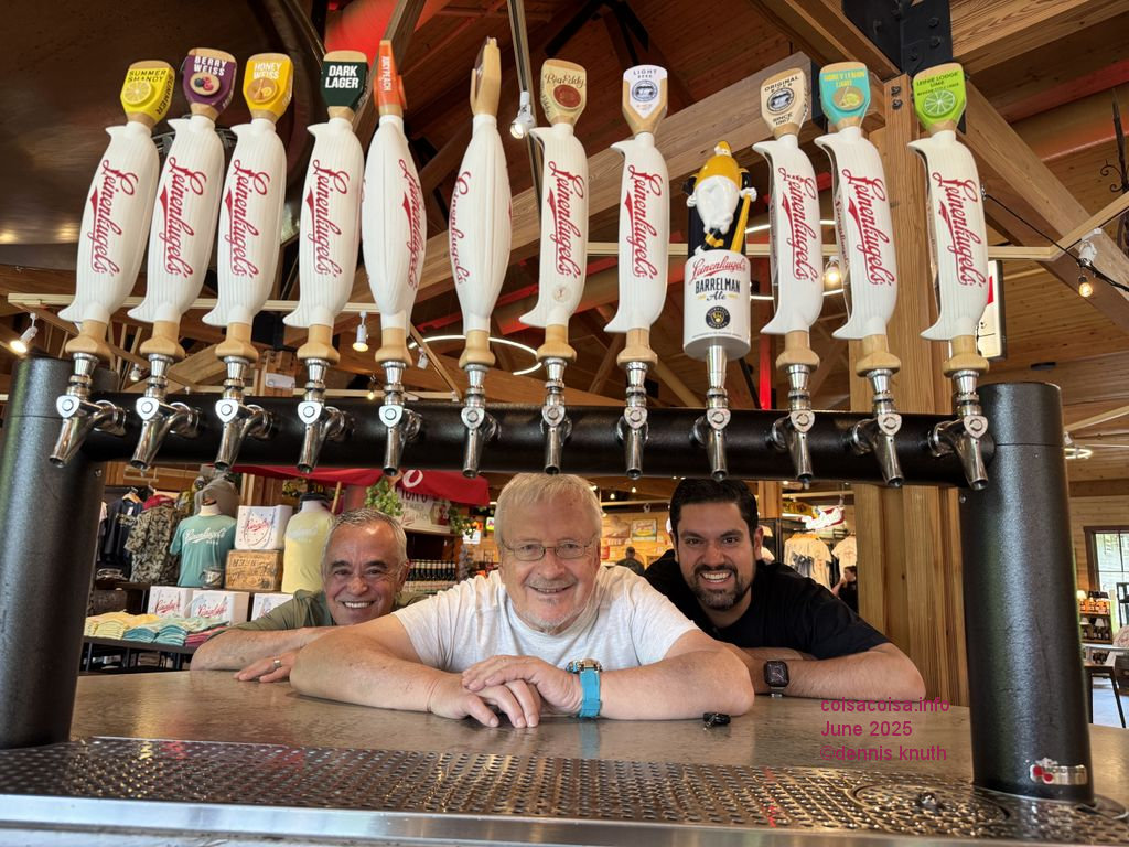 At the taps at Leinies Lodge