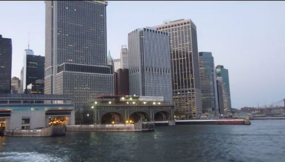 Staten Island Ferry gets followed by a gunboat
